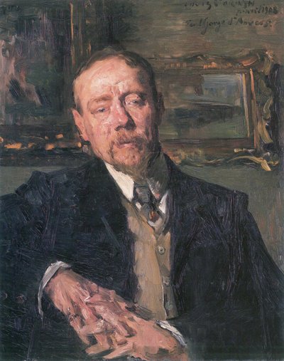 Portrait of the Painter Eugene Gorgen by Lovis Corinth